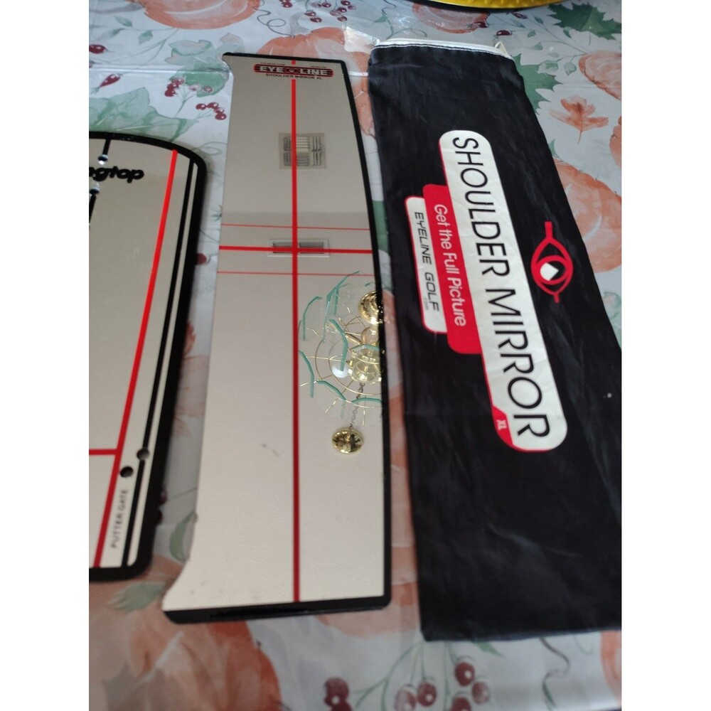 Kingtot EyeLine Golf Putter Gate Mirror & Eye Line Shoulder Mirror XL Zip Bag - Picture 3 of 4